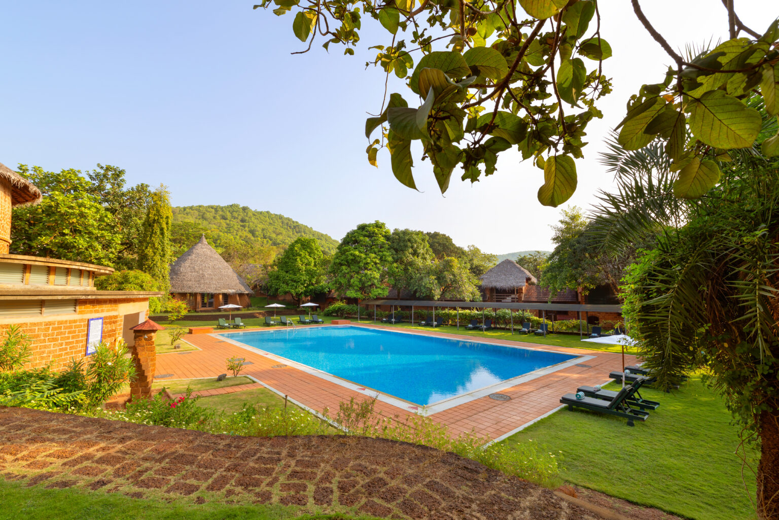 Thomas Tischler Reisen Indien Hotels Goa SwaSwara Pool