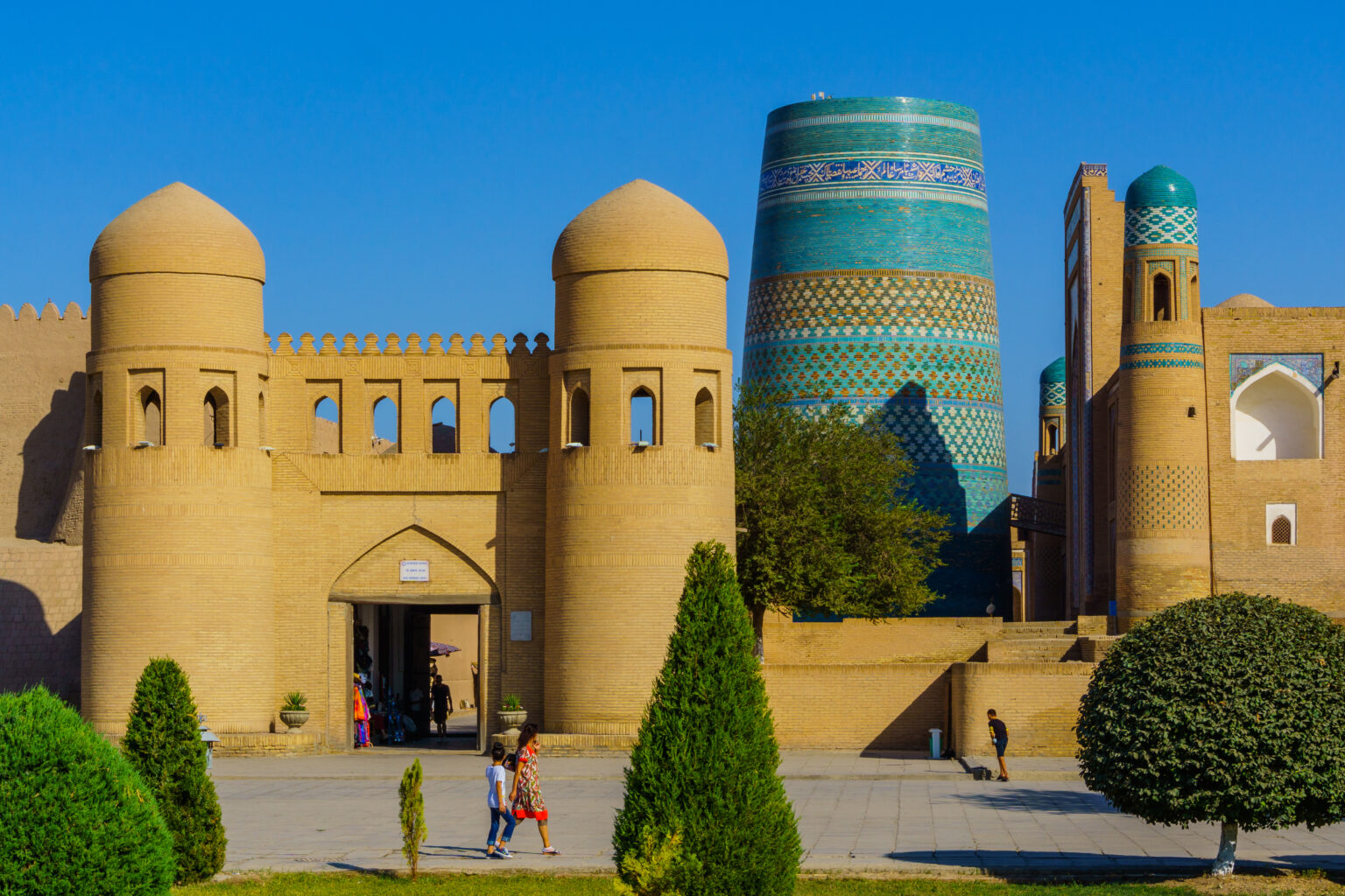 Itchan,Kala,Gate,In,Chiwa,/,Uzbekistan
