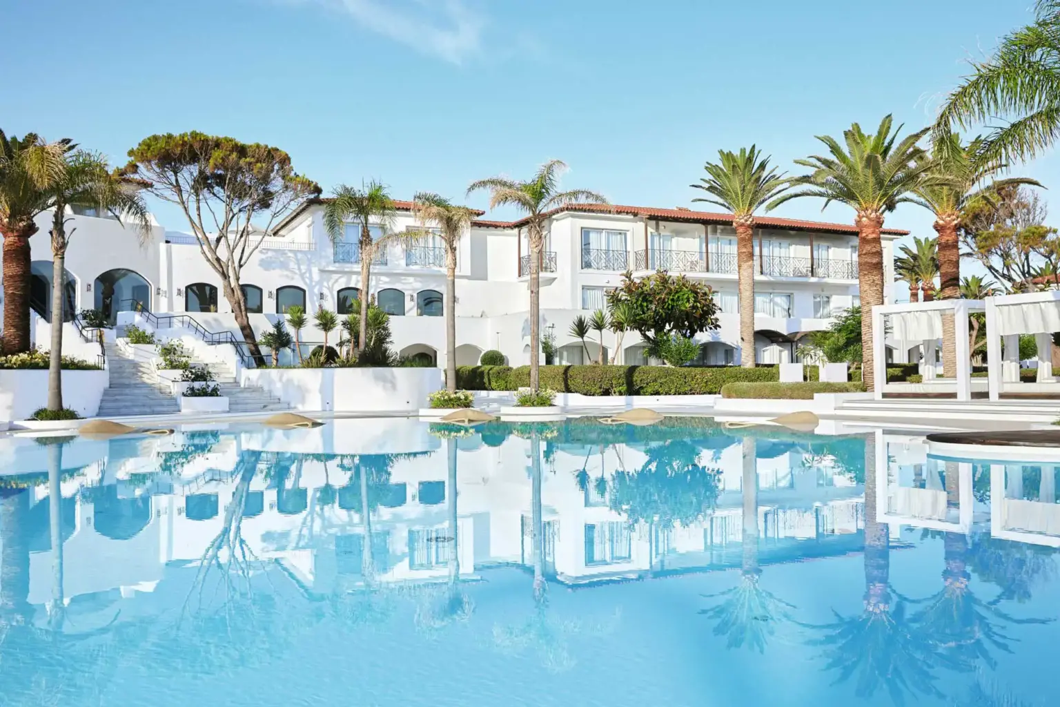 Thomas Tischler Reisen Kreta Grecotel Caramel Aussenansicht Haupthaus