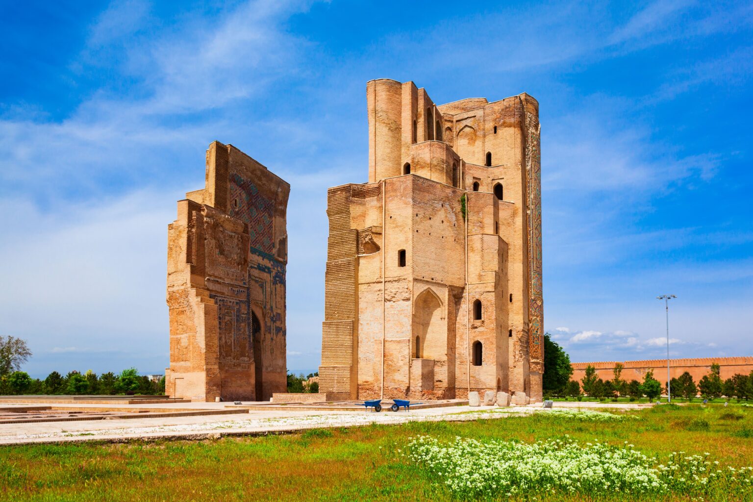 Ak saray,Or,Ak,Saray,Palace,In,The,City,Of,Shahrisabz